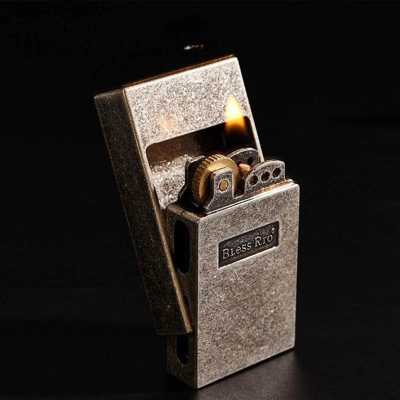 Vintage Collectible Lighters - Encendedor Retro Clásico con Rueda de