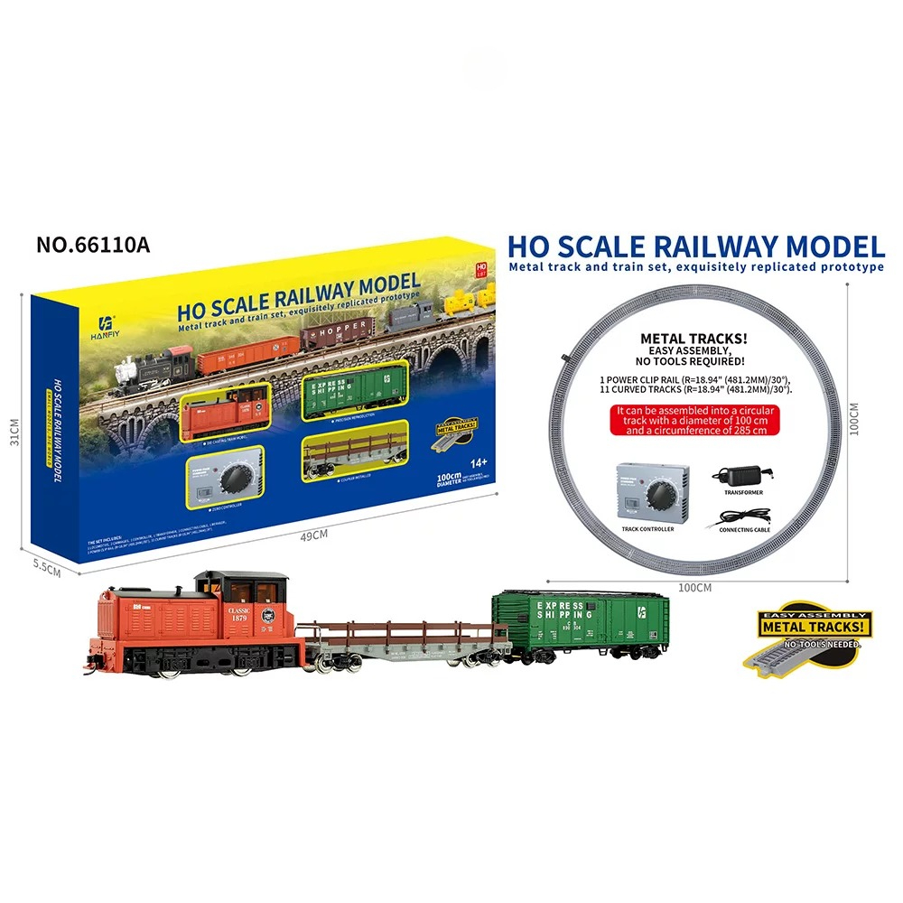 Vintage Toys Collection - Modelo de Tren de Metal Escala