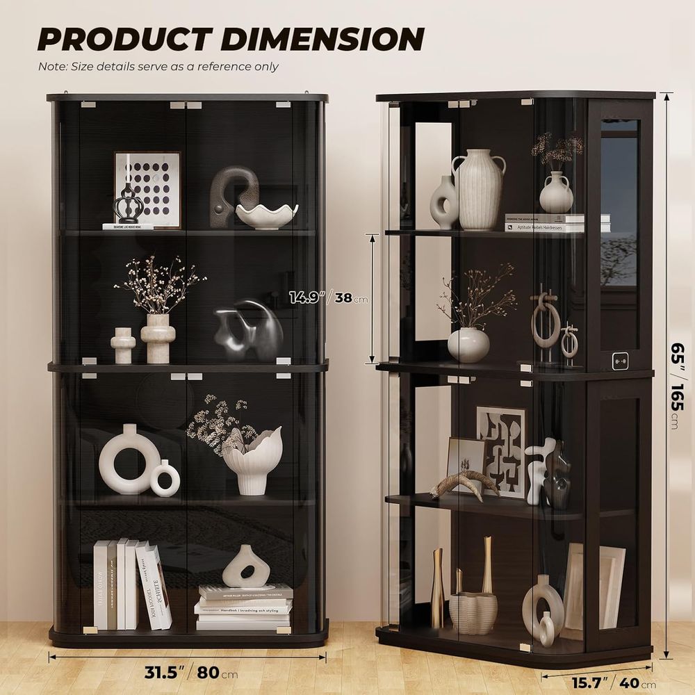Vitrina Redonda con Puerta de  - Collectible & Vintage Dolls For Wedding reseña y precio