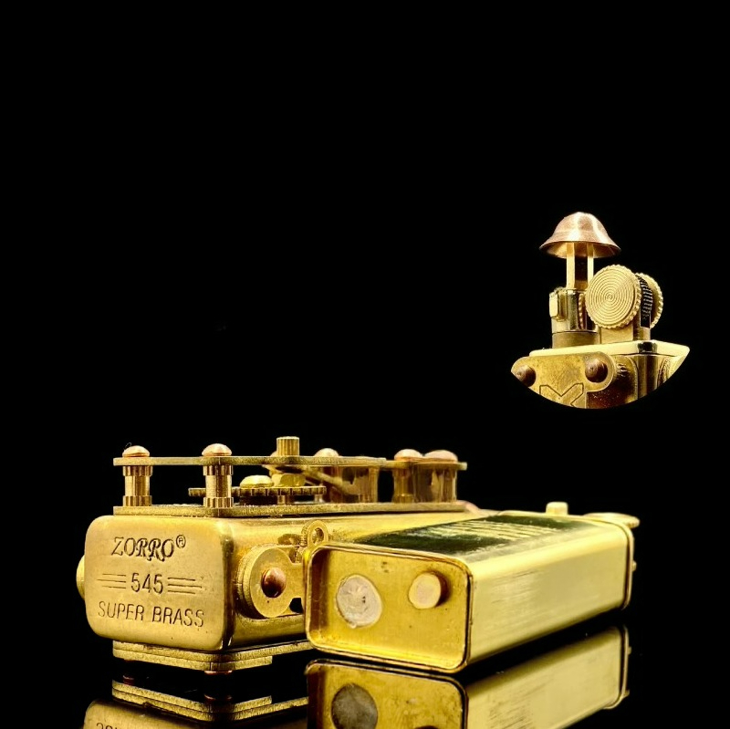 Zorro-encendedor de aceite mec - Vintage Collectible Lighters reseña y precio