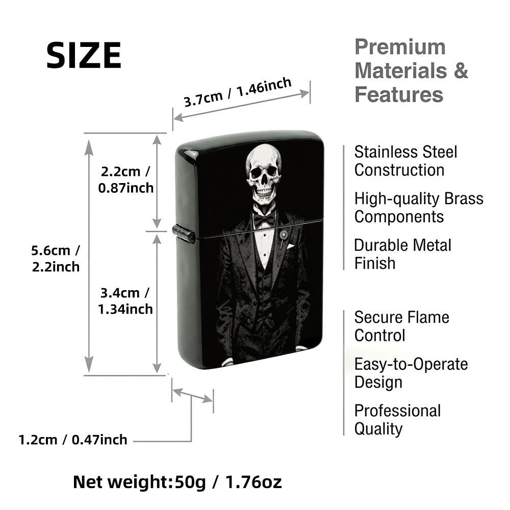 Encendedor vintage con tapa ab - Vintage Collectible Lighters reseña y precio