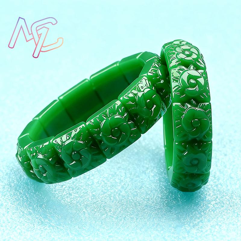 Pulsera de flor de Jade Real,  - Vintage Items reseña y precio