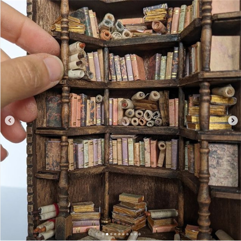 Librería en Miniatura, Decorac - Vintage Collectible Glass reseña y precio