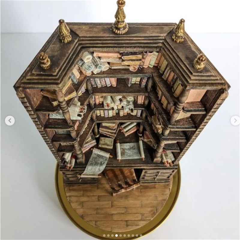 Librería en Miniatura, Decorac - Vintage Collectible Glass reseña y precio